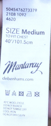 Mantaray Men's Yellow Polo Medium, Casual Cotton Shirt