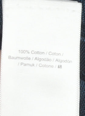 Fred Perry Men's Blue Polo Shirt M Short Sleeve