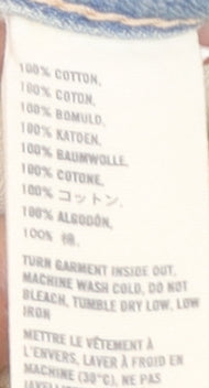 Abercrombie & Fitch Women's Blue Distressed Jeans