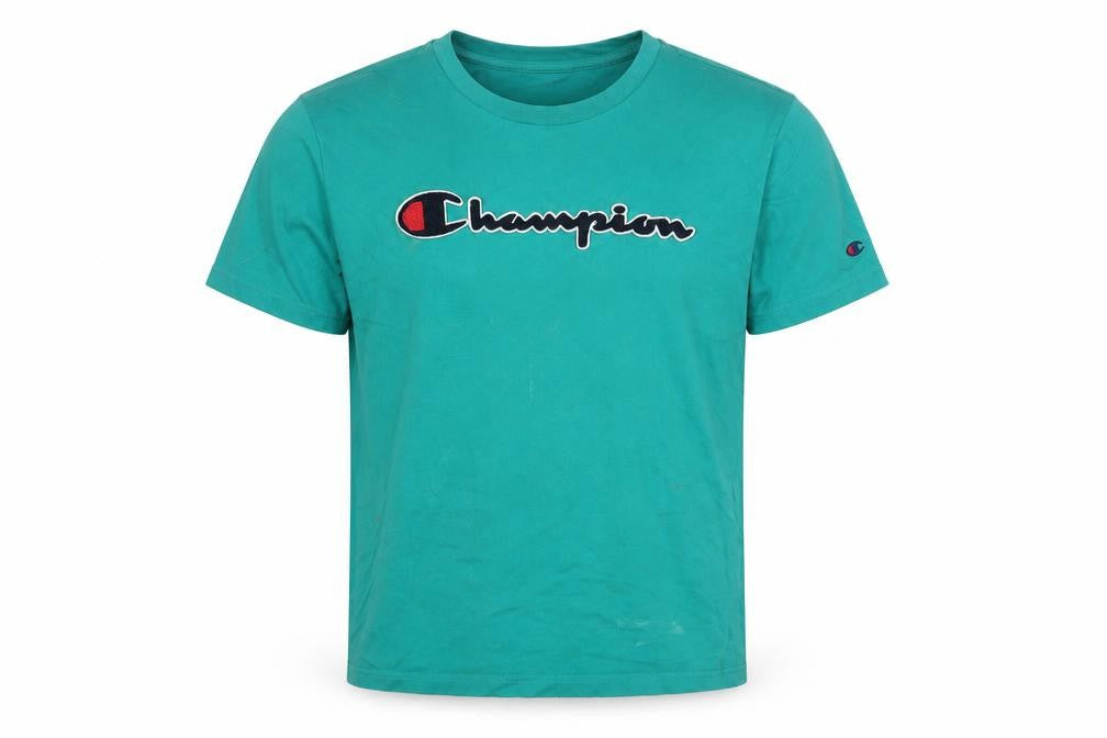 Mens UK Size M Champion Green  T-Shirt