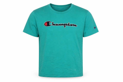 Mens UK Size M Champion Green  T-Shirt