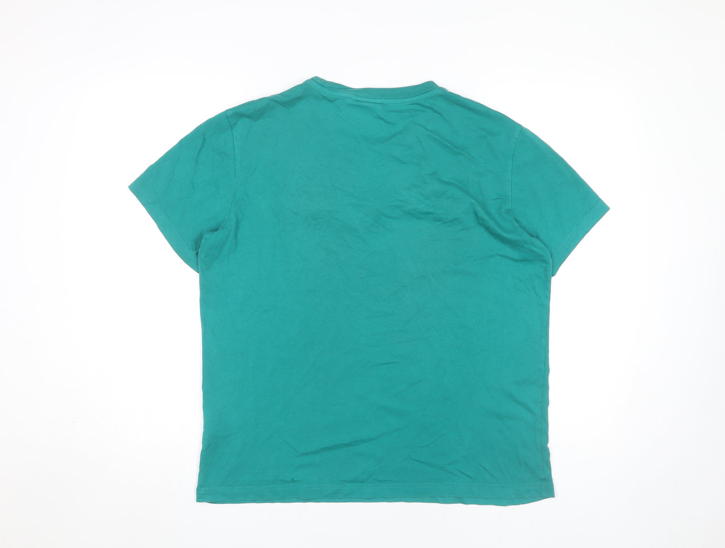 Mens UK Size M Champion Green  T-Shirt