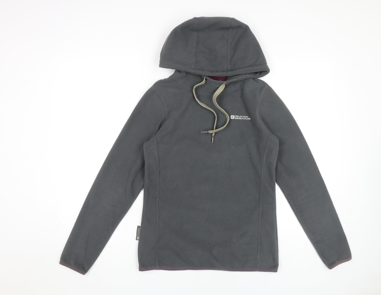 Womens UK Size 8 Mountain Warehouse Grey Pullover Hoodie