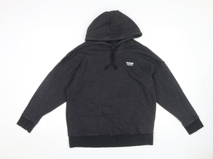 Adidas Black Unisex Pullover Hoodie Size 14