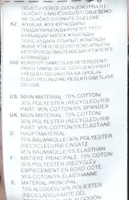 Adidas Black Unisex Pullover Hoodie Size 14