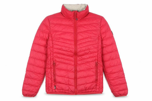 Womens UK Size XS Surfanic Red Puffer Jacket