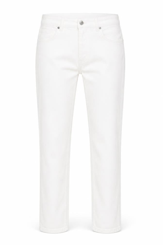 Womens UK Size 10 White Stuff Regular Fit Straight White Jeans