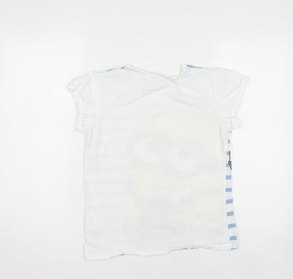 Despicable Me Minions XS Teens Nightshirt White/Blue