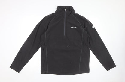 Unisex Adults UK Size L Regatta Black Full Zip