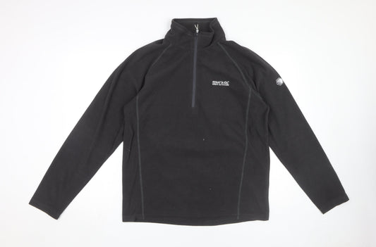 Unisex Adults UK Size L Regatta Black Full Zip