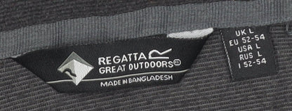 Unisex Adults UK Size L Regatta Black Full Zip