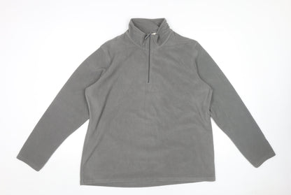 Mens UK Size XL Mountain Warehouse Grey Pullover Sweatshirt