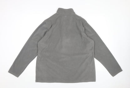 Mens UK Size XL Mountain Warehouse Grey Pullover Sweatshirt