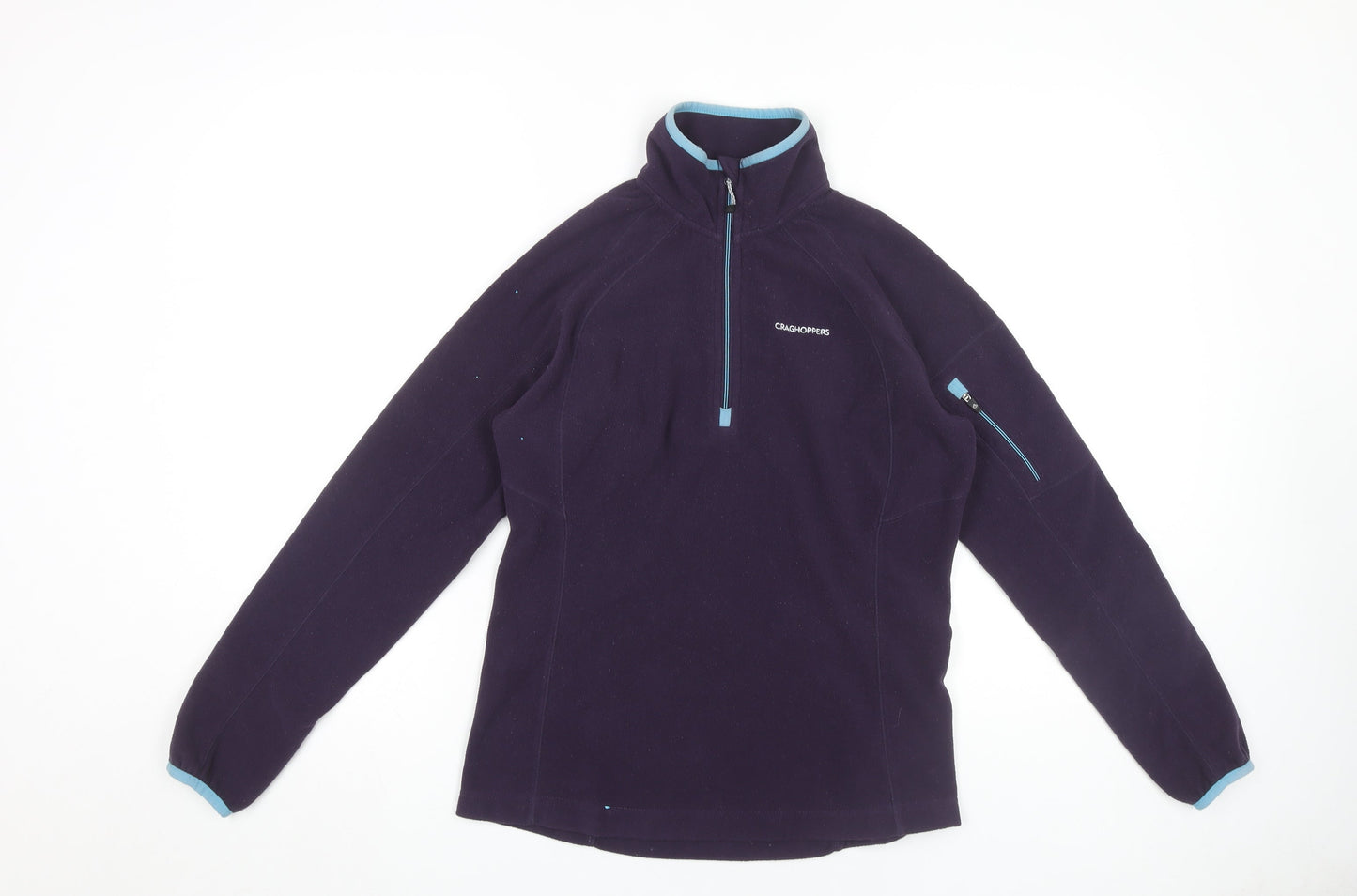 Craghoppers Women's Purple Polyester Sweatshirt Size 10