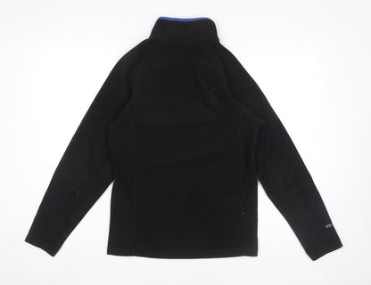 Karrimor Boys Black Fleece 1/2 Zip Sweatshirt, 13 Years