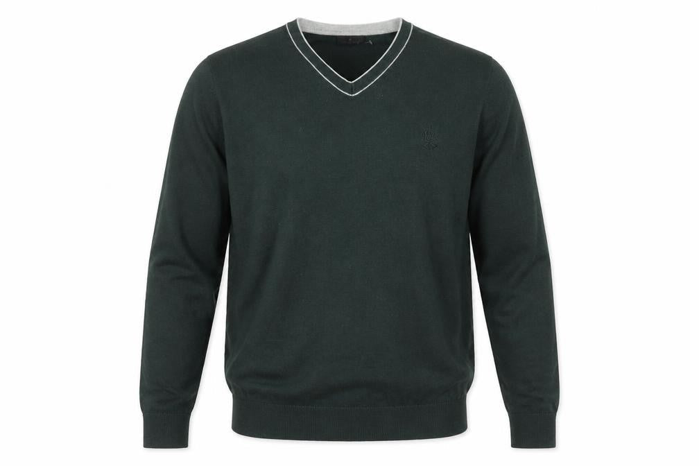 Mens UK Size M Jeff Banks Green Pullover Jumper