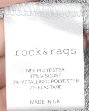 Rock & Rags Women's Grey Sleeveless Knit Tank - Size S
