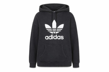 Womens UK Size XS adidas Black Pullover Hoodie