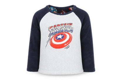 Marvel Boys Captain America Pyjama Top 4-5 Years Multicoloured