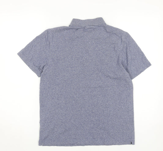 Lacoste Men's Blue Polo Shirt M - Sporty and Stylish