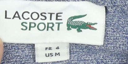 Lacoste Men's Blue Polo Shirt M - Sporty and Stylish