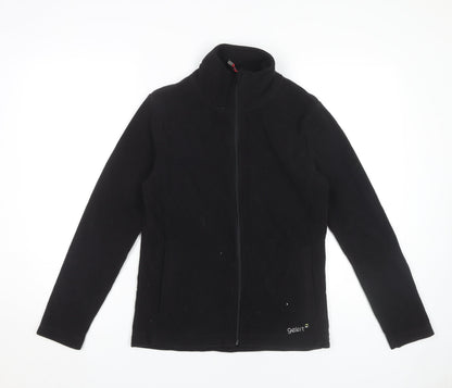 Gelert Women's Black Fleece Jacket Size 10