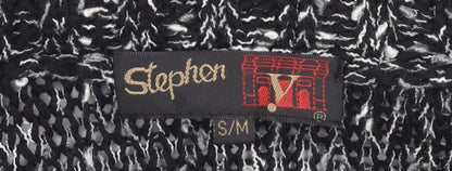 Womens UK Size S Stephen Black Cardigan Jumper