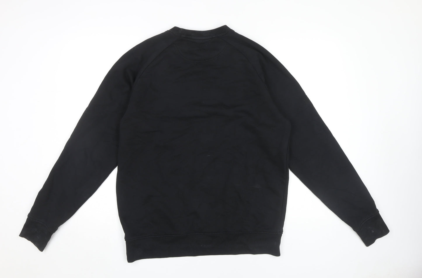 White Bear Co. Men's Black Pullover Logo Sweatshirt L