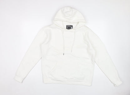 Fluid Women's White Pullover Hoodie Size 12 Casual
