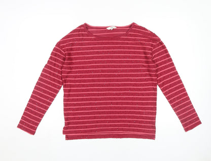 Womens UK Size 10 NEXT Red Jersey T-Shirt