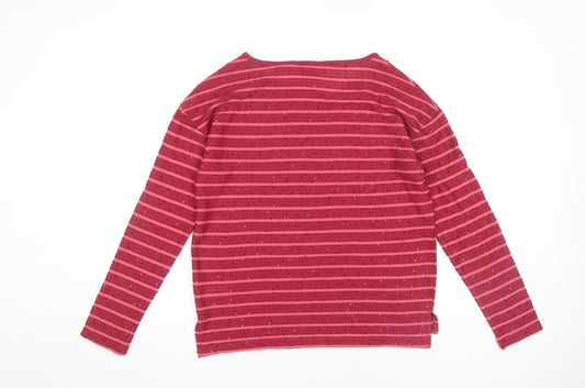 Womens UK Size 10 NEXT Red Jersey T-Shirt