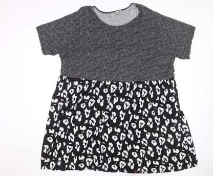 ASOS Women's Black A-Line Dress Size 26