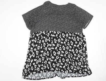 ASOS Women's Black A-Line Dress Size 26