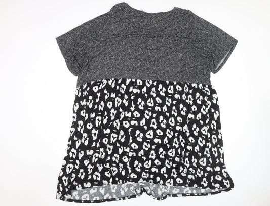 ASOS Women's Black A-Line Dress Size 26