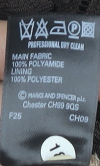 Marks and Spencer Women's Brown A-Line Midi Skirt UK 12