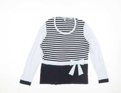 Womens UK Size 14 Marks and Spencer Multicoloured Pullover Jumper