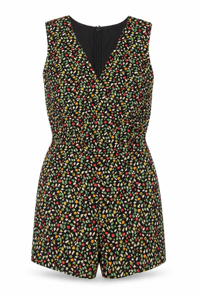 Womens UK Size 12 NEXT One-Piece Multicoloured Playsuit