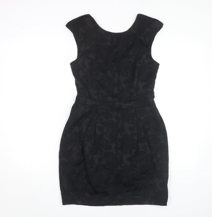 River Island Women's Black Sheath Dress Size 10