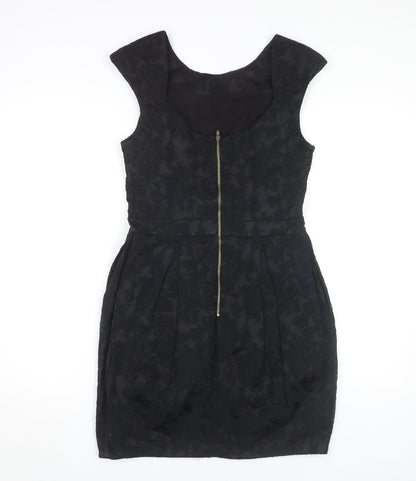 River Island Women's Black Sheath Dress Size 10