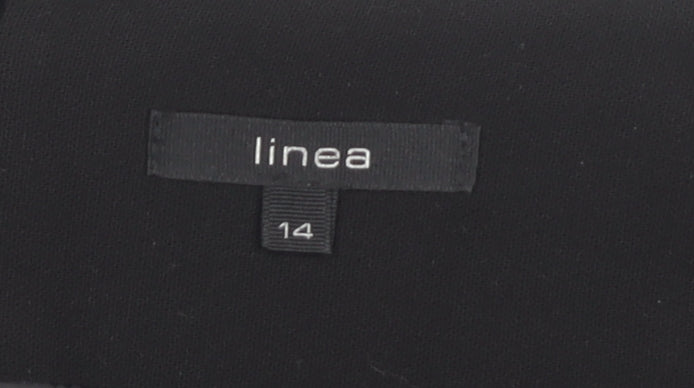 Linea Women's Black Pencil Skirt Size 14 Workwear