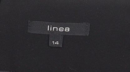 Linea Women's Black Pencil Skirt Size 14 Workwear
