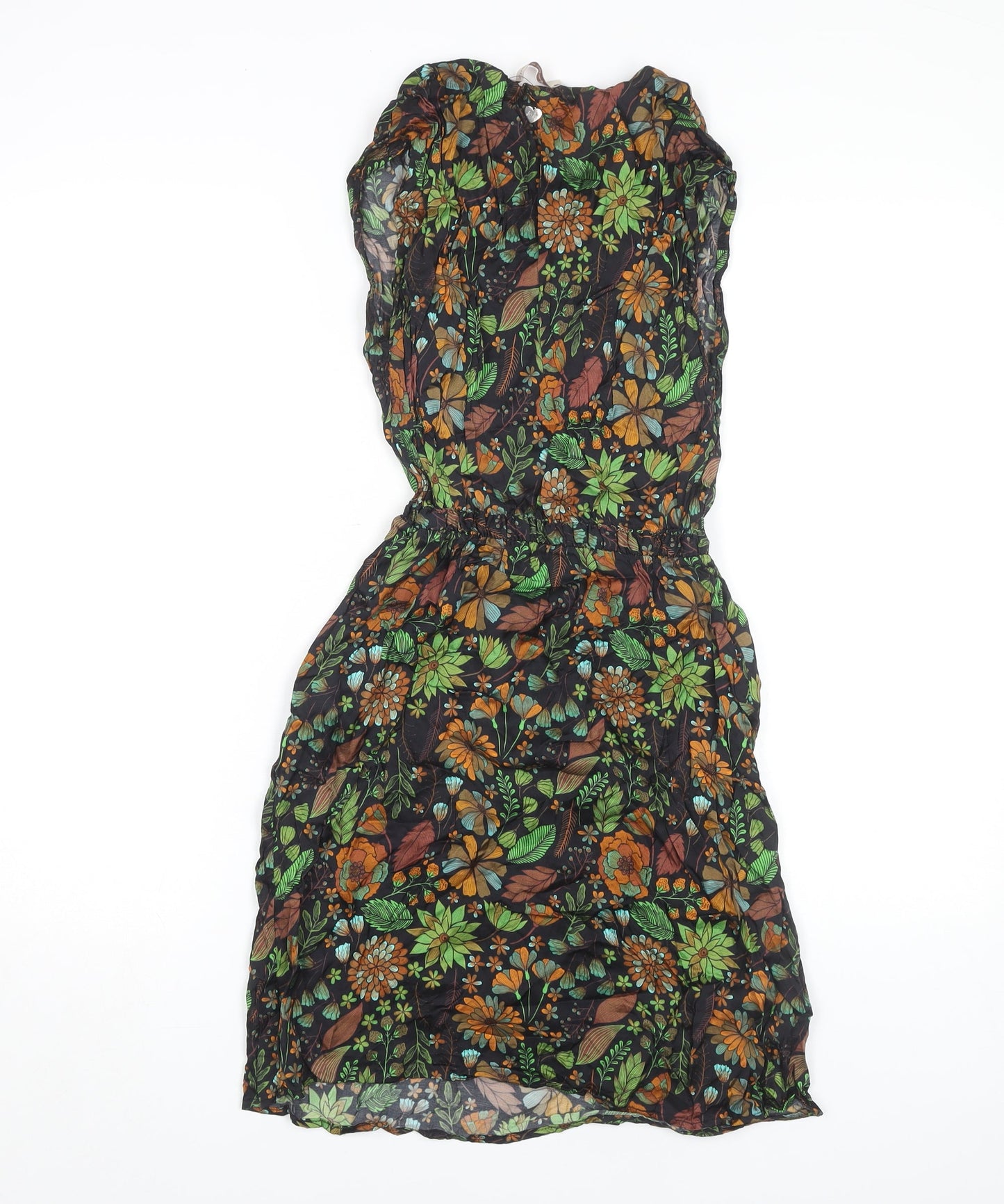Amélie & Amélie Women's Multicoloured Floral A-Line Dress XS