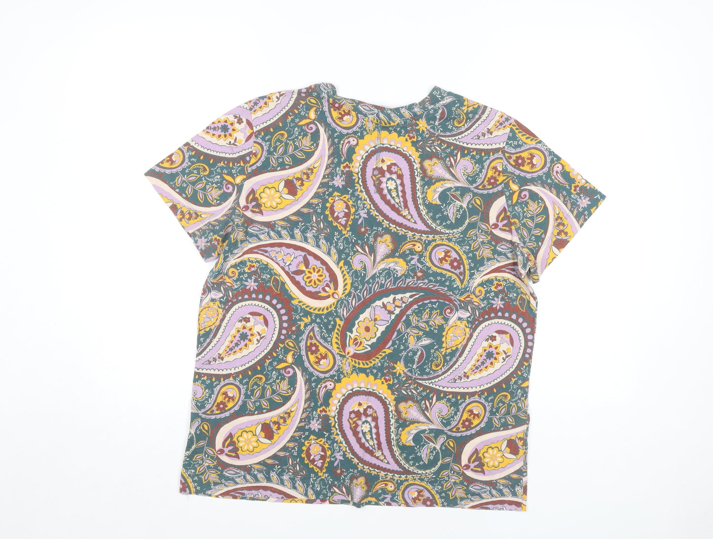 Womens UK Size 14 NEXT Multicoloured Basic T-Shirt