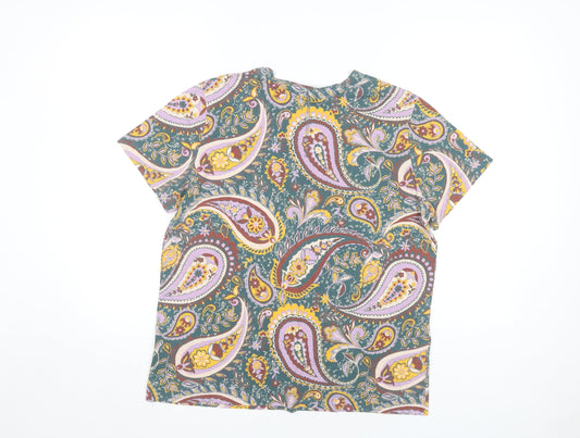 Womens UK Size 14 NEXT Multicoloured Basic T-Shirt