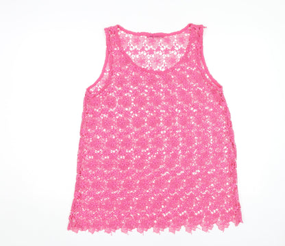 Womens UK Size 18 NEXT Pink Camisole Tank
