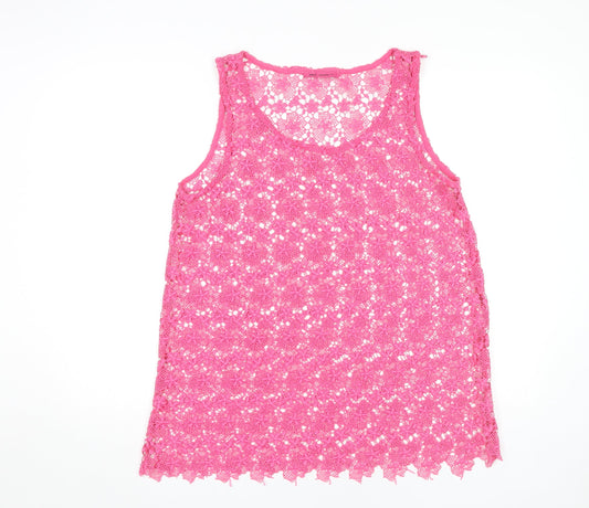Womens UK Size 18 NEXT Pink Camisole Tank