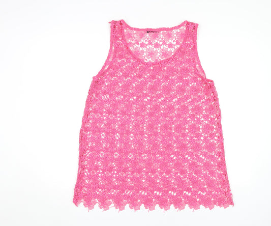 Womens UK Size 18 NEXT Pink Camisole Tank