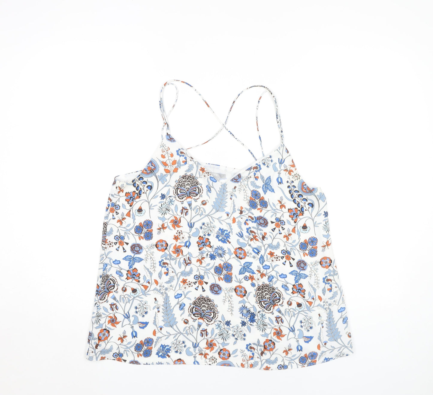 Womens UK Size 12 H&M Multicoloured Camisole Tank
