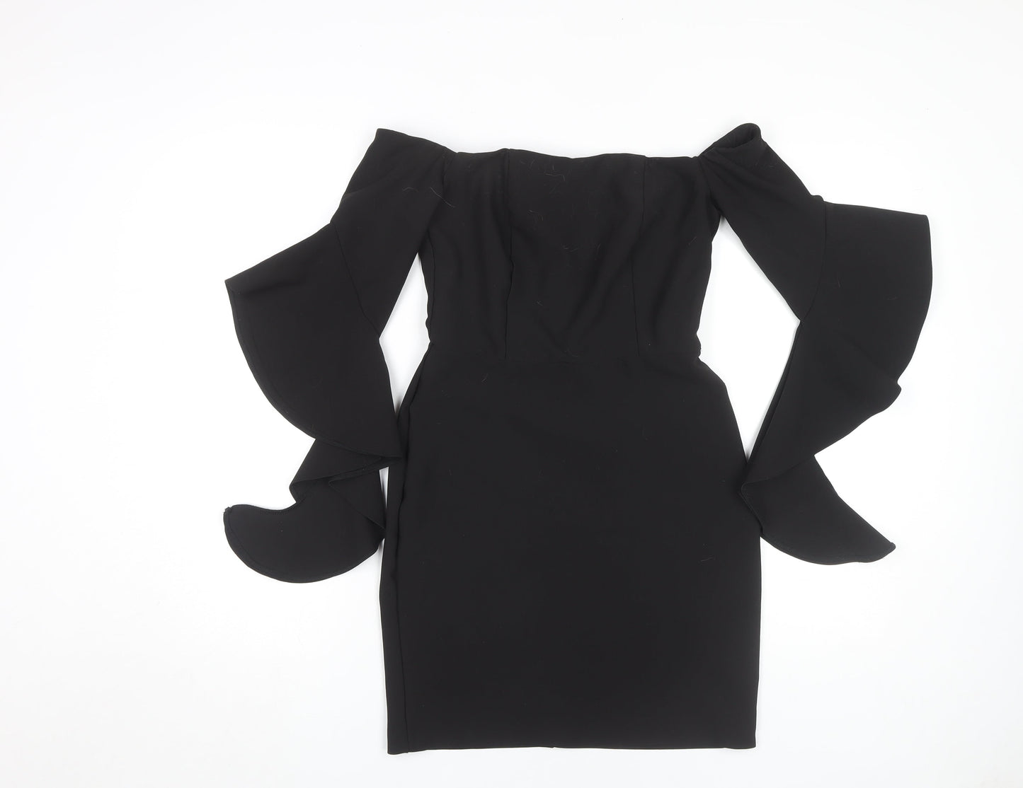 River Island Women's Black Sheath Dress, Size 10