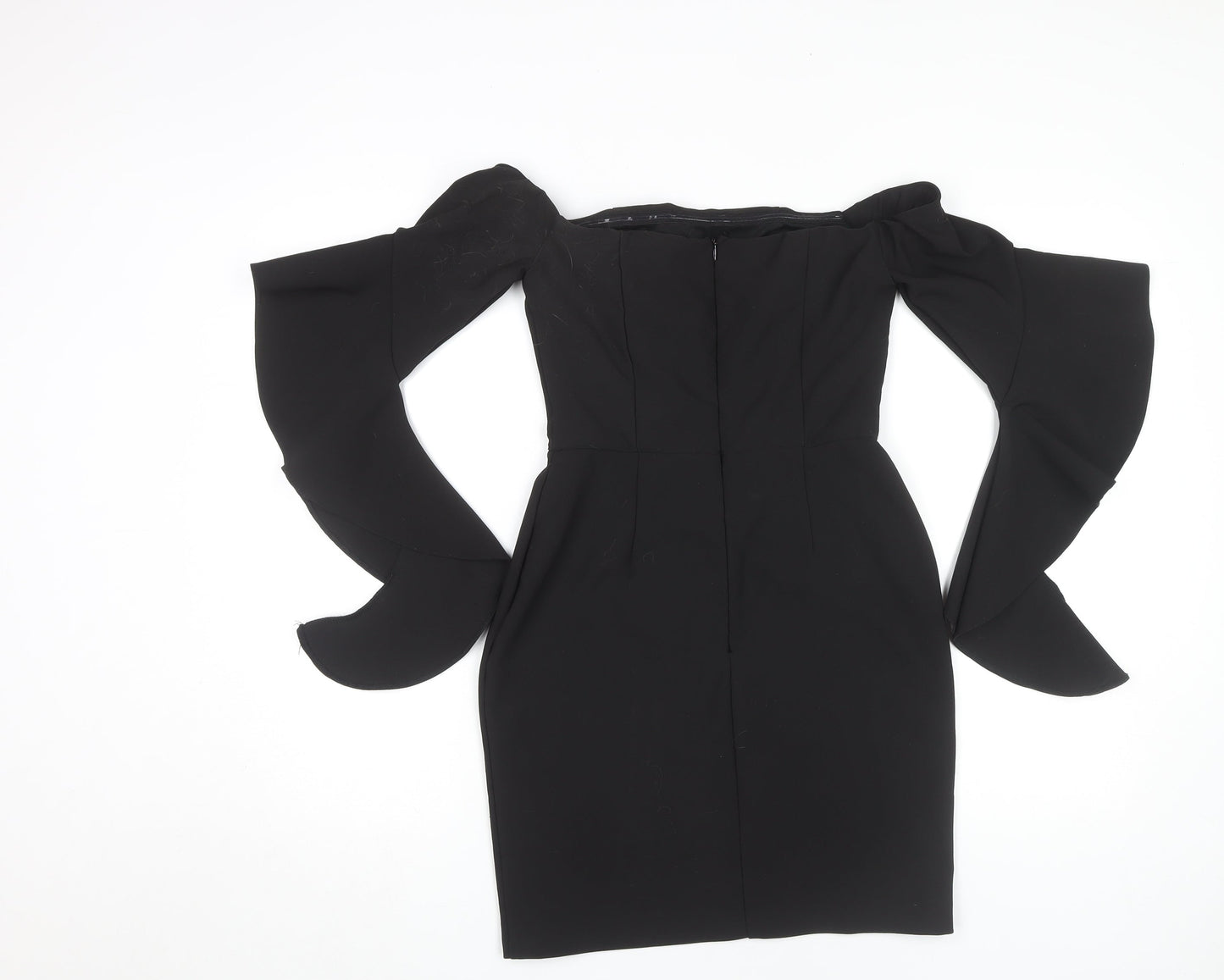 River Island Women's Black Sheath Dress, Size 10